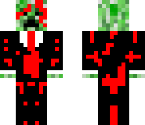murdered creeper with suit