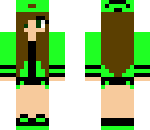 green and black