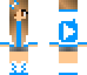 blue girl gamer