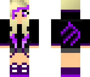 purple girl