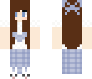 blue pj girl