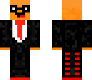 carrot in a suit with elites