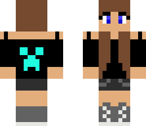 creeper girl skin