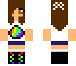 rainbow girl