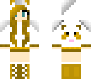 gold gril with a panda bear