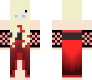 red dress girl