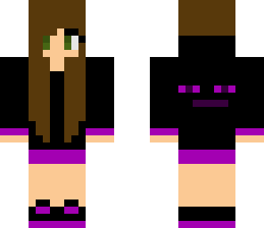purple ender girl