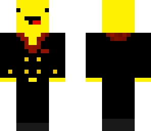 yellow in tux