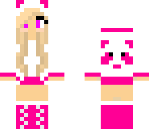pink panda girl
