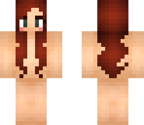 red-head girl skin base
