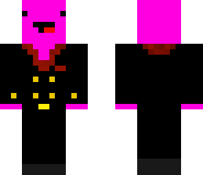 pink in tux