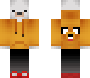 polar bear in a hoodie