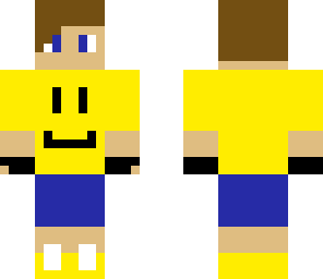 yellow boy with smiley face