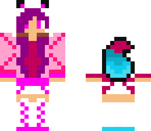 color pink and white girl