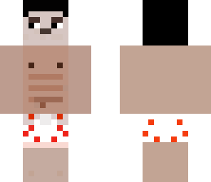 ***** half man
