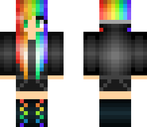 rainbow girl