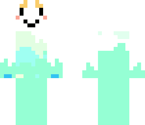 an ice cream deer chibi