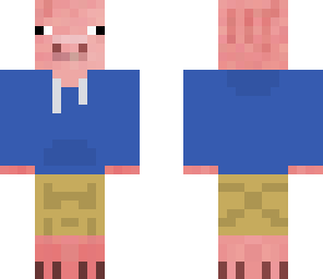 pig hoodie