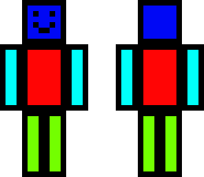 neon man