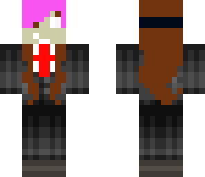 cj the minecraft chic1