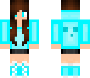 blue slime girl