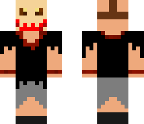 cannibal with freaky mask