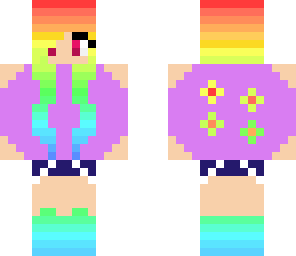 chica arco iris