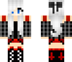 plaid red emo girl