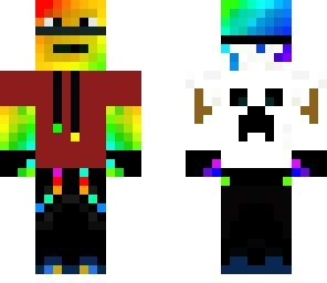rainbow slime no head phones