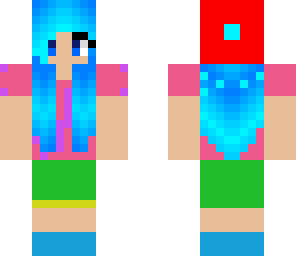 rainbow beret girl