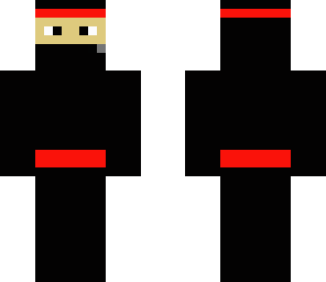 ninja with the red belt