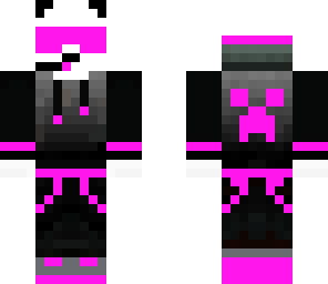 pink gamer panda