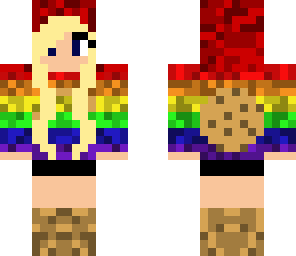 rainbow cookie girl
