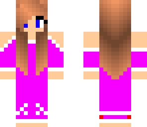 pink prom girl