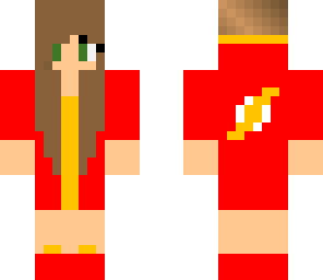flash as a girl