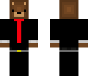 bear in a suit