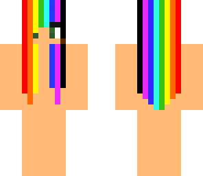rainbow hair base
