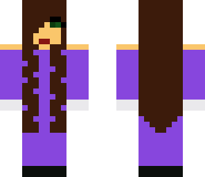 purple dress