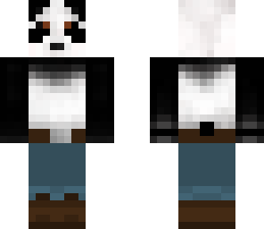 panda with jeans