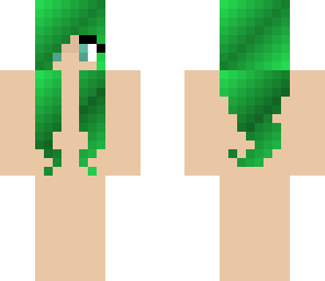 emerald girl skin base