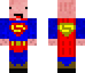 superman derp pig