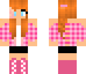 pink plaid angel shirt ppas