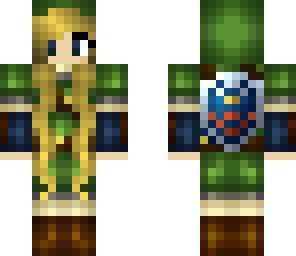 green link girl