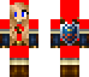 red tunic linkette