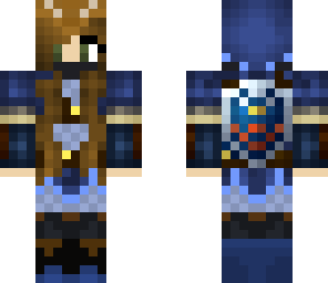 blue link girl