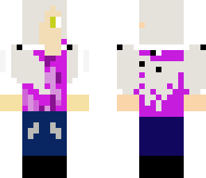 my dog athena as a mincraft person