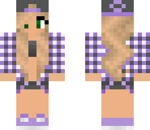 cool purple girl