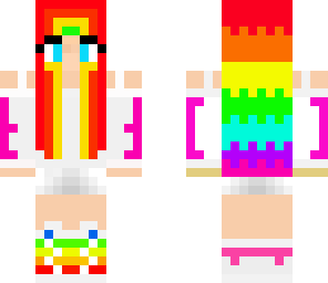rainbow girl improved