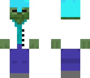 zombie with helmet