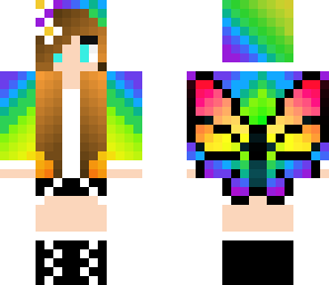 rainbow butterfly